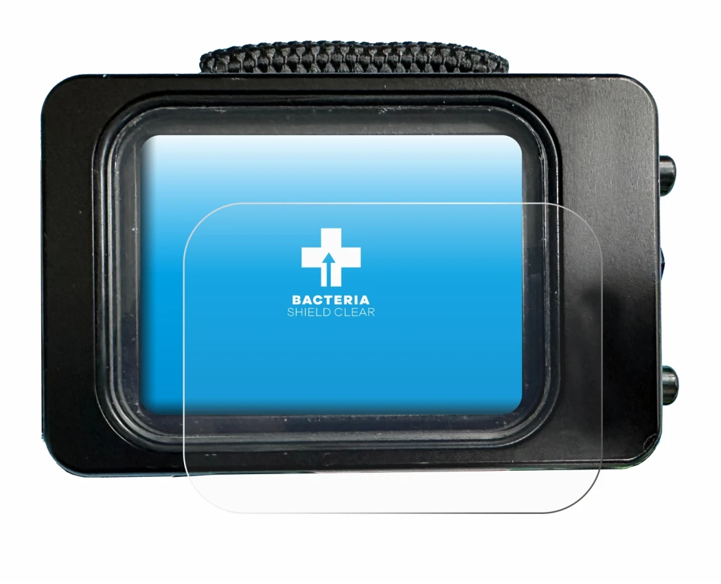 Image de l'appareil Divesoft Freedom dive computer avec une grande variété de protections d'écran.