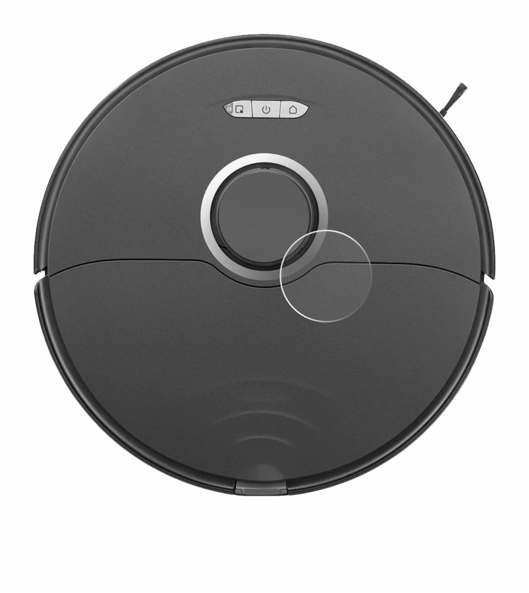 Image de l'appareil Roborock S8 Lidar Sensor (modèle blanc uniquement) avec une grande variété de protections d'écran.
