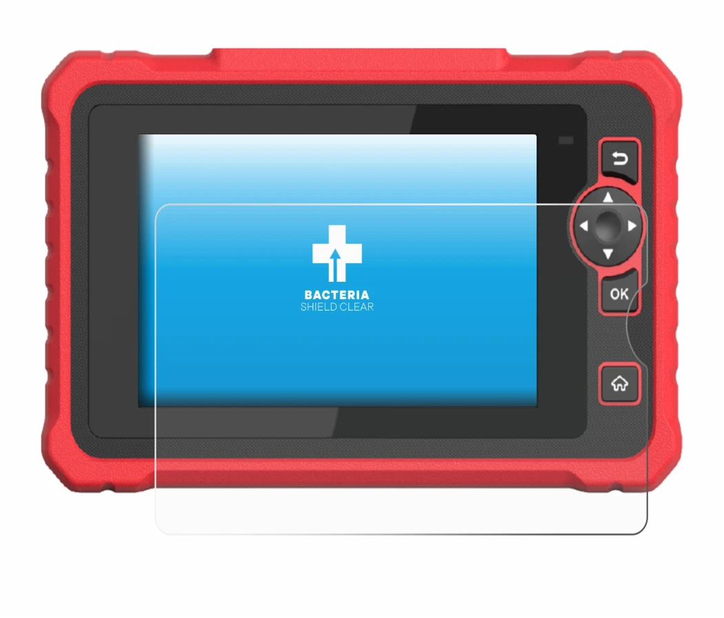 Image de l'appareil Launch CRP 359 avec une grande variété de protections d'écran.