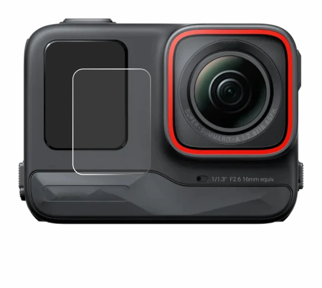 Image de l'appareil Insta360 Ace Pro (Affichage avant) avec une grande variété de protections d'écran.