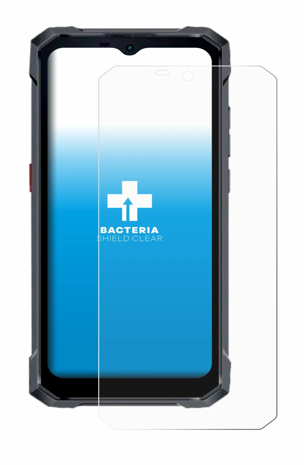 Image de l'appareil Hotwav W11 avec une grande variété de protections d'écran.