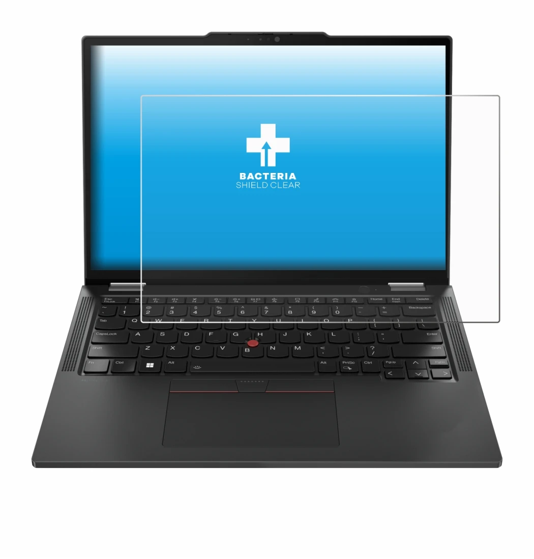 Image de l'appareil Lenovo ThinkPad X13 Gen 5 avec une grande variété de protections d'écran.