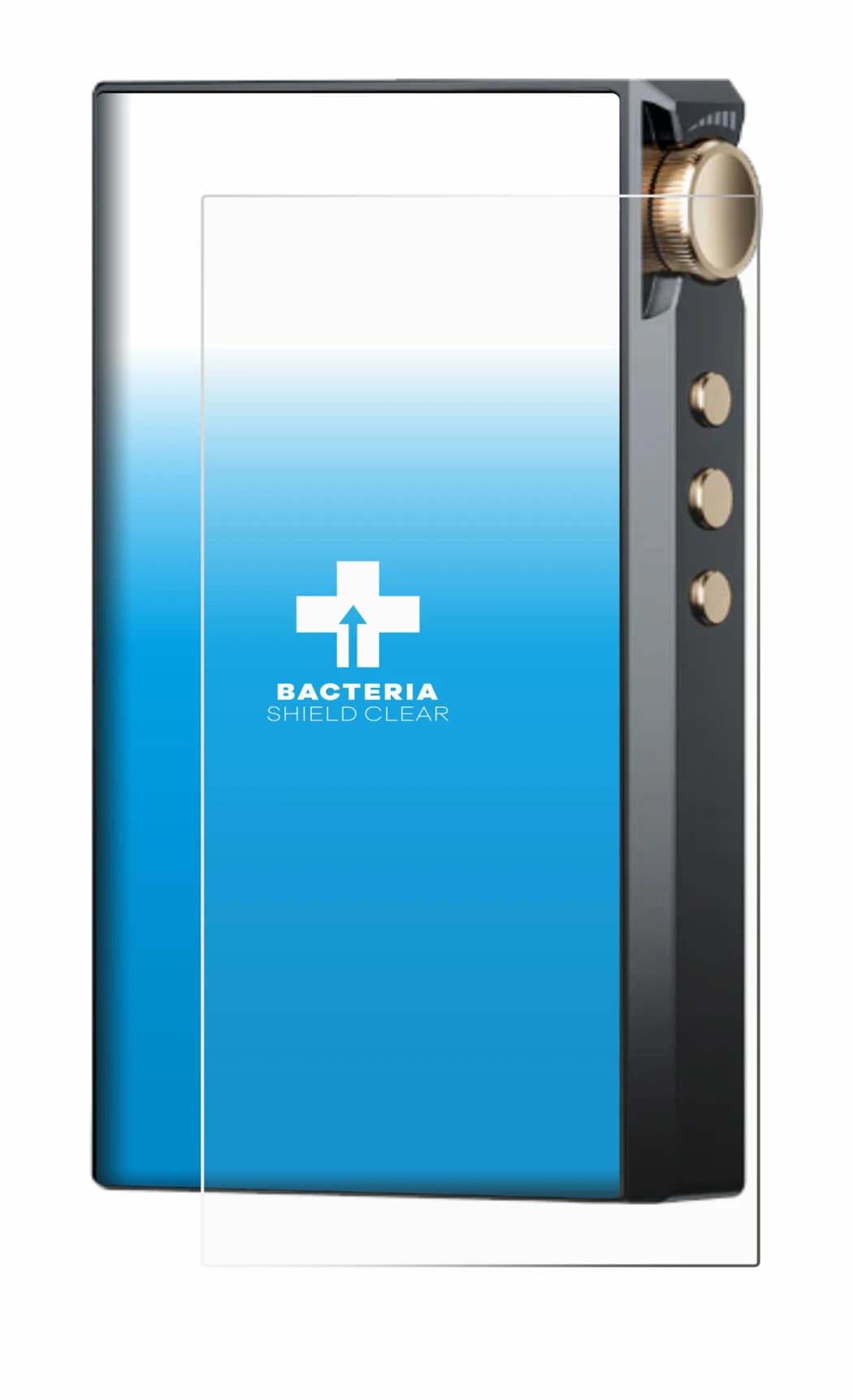 Image de l'appareil Cayin N3-Ultra avec une grande variété de protections d'écran.