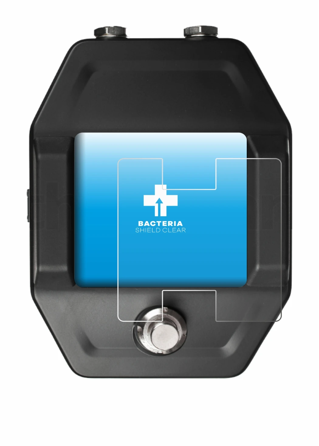 Image de l'appareil Shure GLXD16+ avec une grande variété de protections d'écran.
