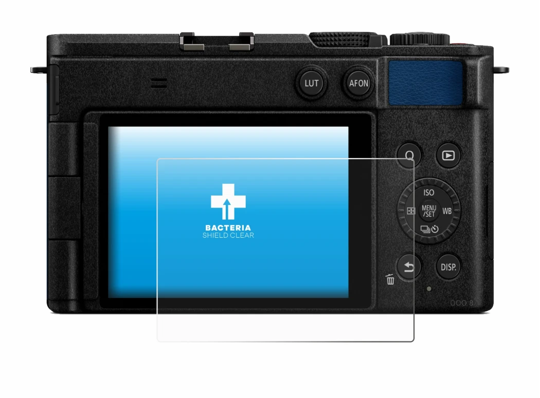 Image de l'appareil Panasonic Lumix DC-S9 avec une grande variété de protections d'écran.
