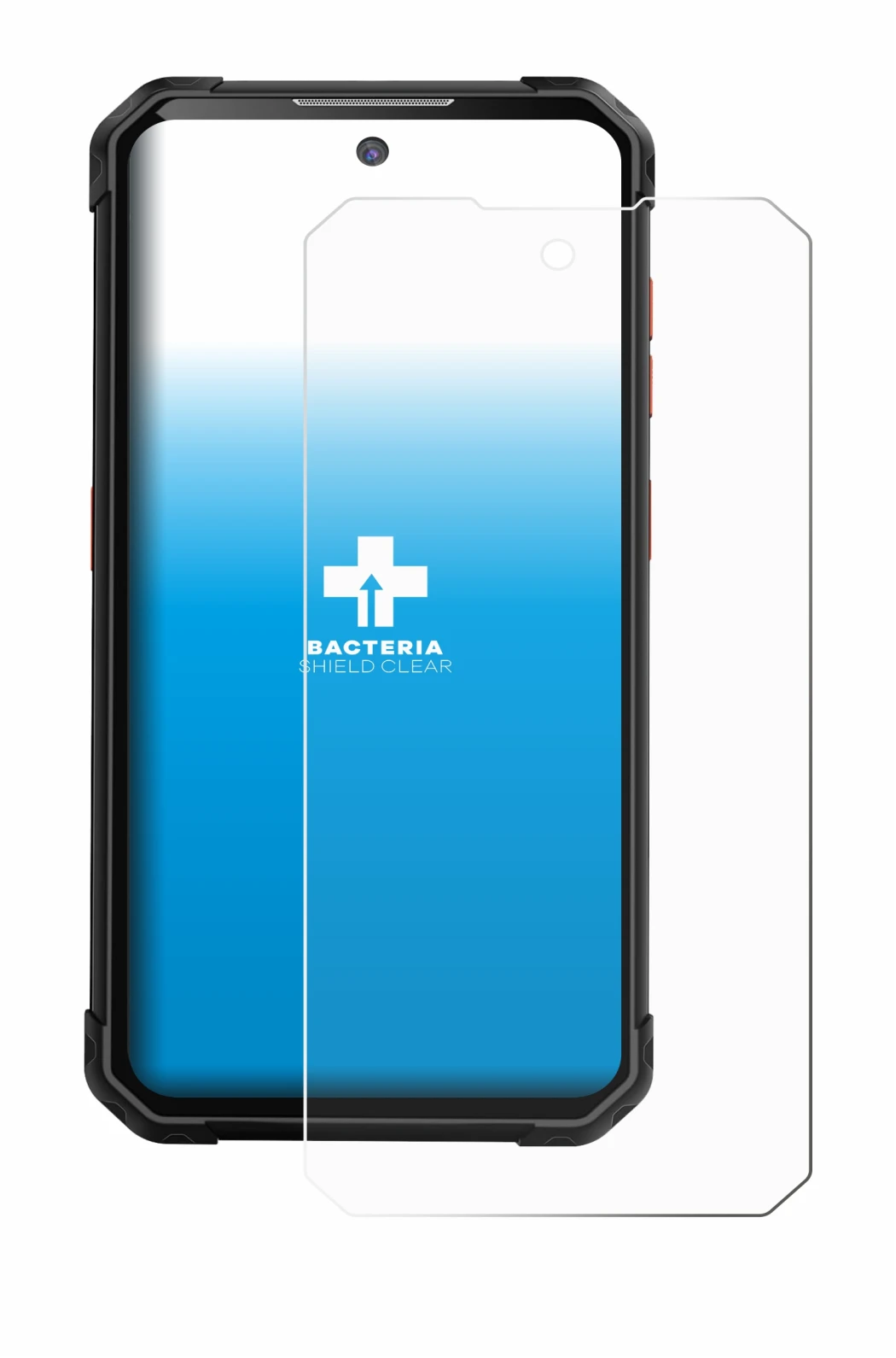 Image de l'appareil iiiF150 B2 avec une grande variété de protections d'écran.