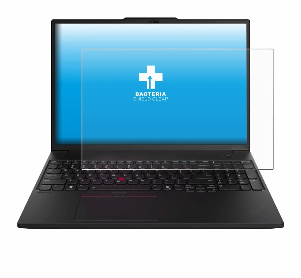 Image de l'appareil Lenovo ThinkPad P16s Gen 3 avec une grande variété de protections d'écran.