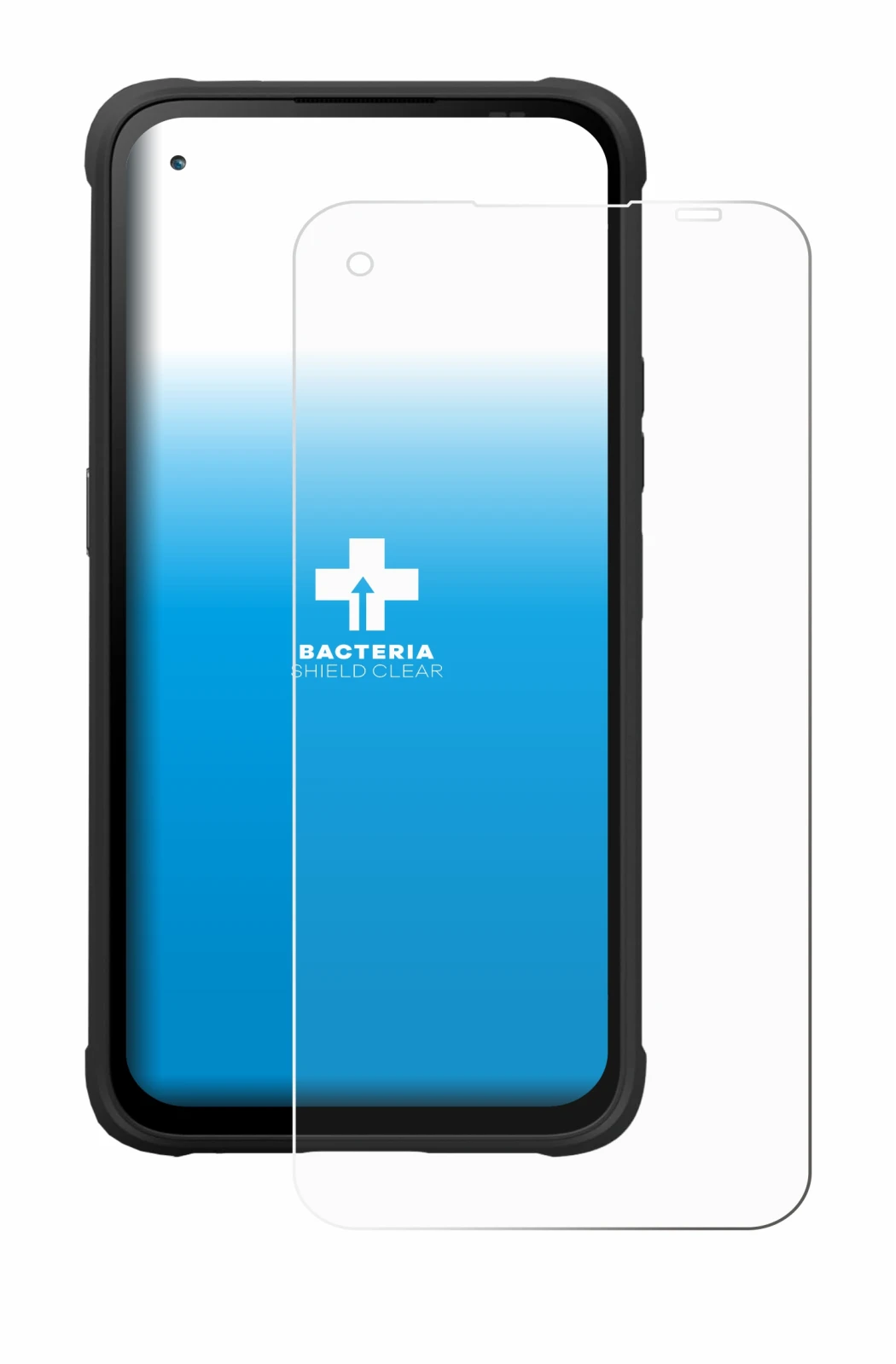 Image de l'appareil Hammer Blade V avec une grande variété de protections d'écran.