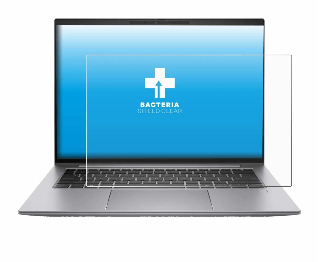 Image de l'appareil HP Zbook Firefly 14 G11 avec une grande variété de protections d'écran.