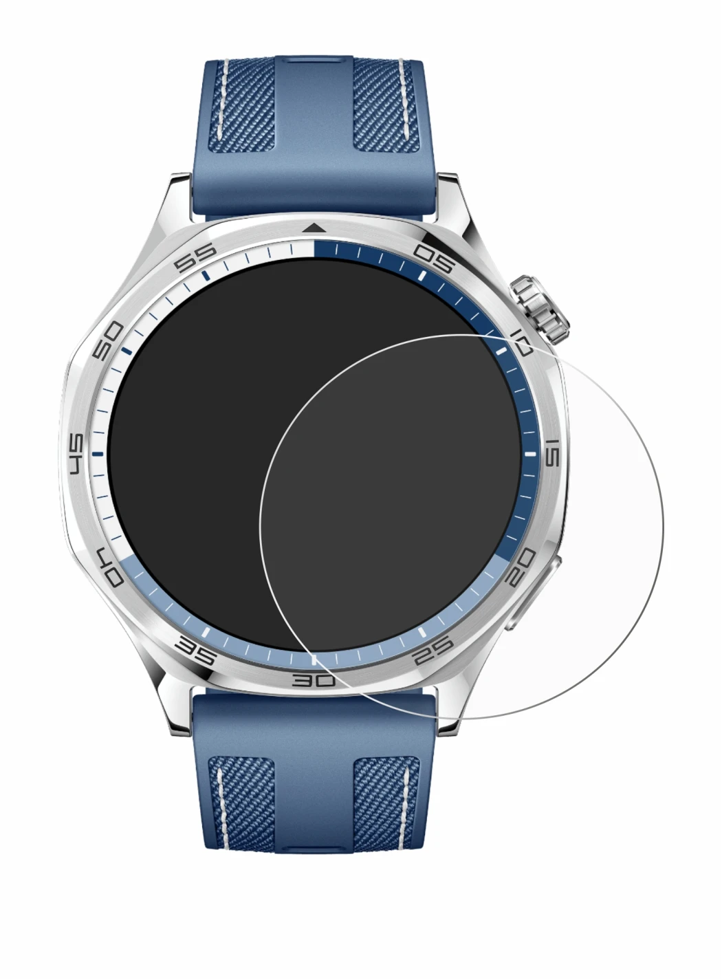 Image de l'appareil Huawei Watch GT 5 (46 mm) avec une grande variété de protections d'écran.