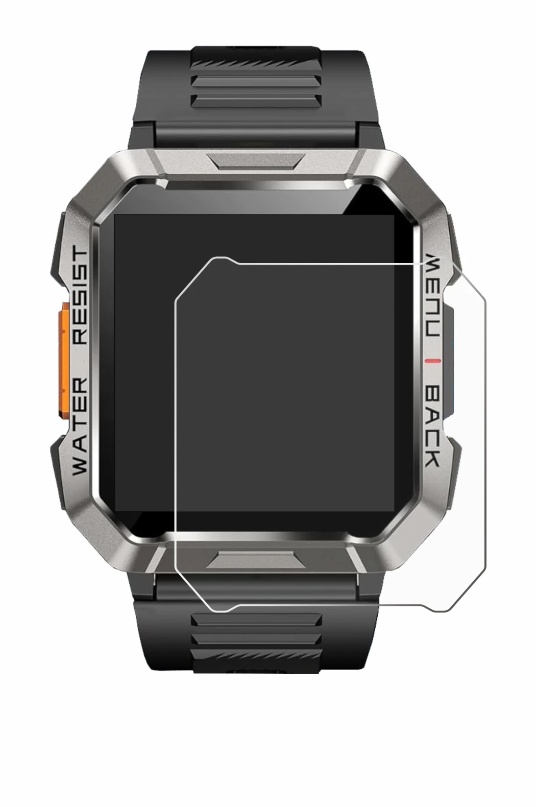 Image de l'appareil Baolubao W60 avec une grande variété de protections d'écran.
