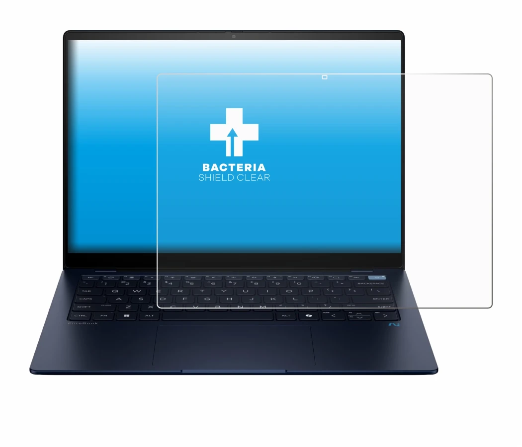 Image de l'appareil HP EliteBook Ultra 14 G1q avec une grande variété de protections d'écran.