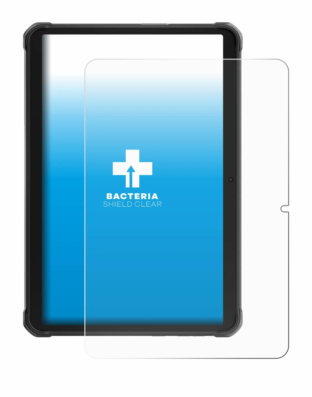 Image de l'appareil Hotwav R8 avec une grande variété de protections d'écran.