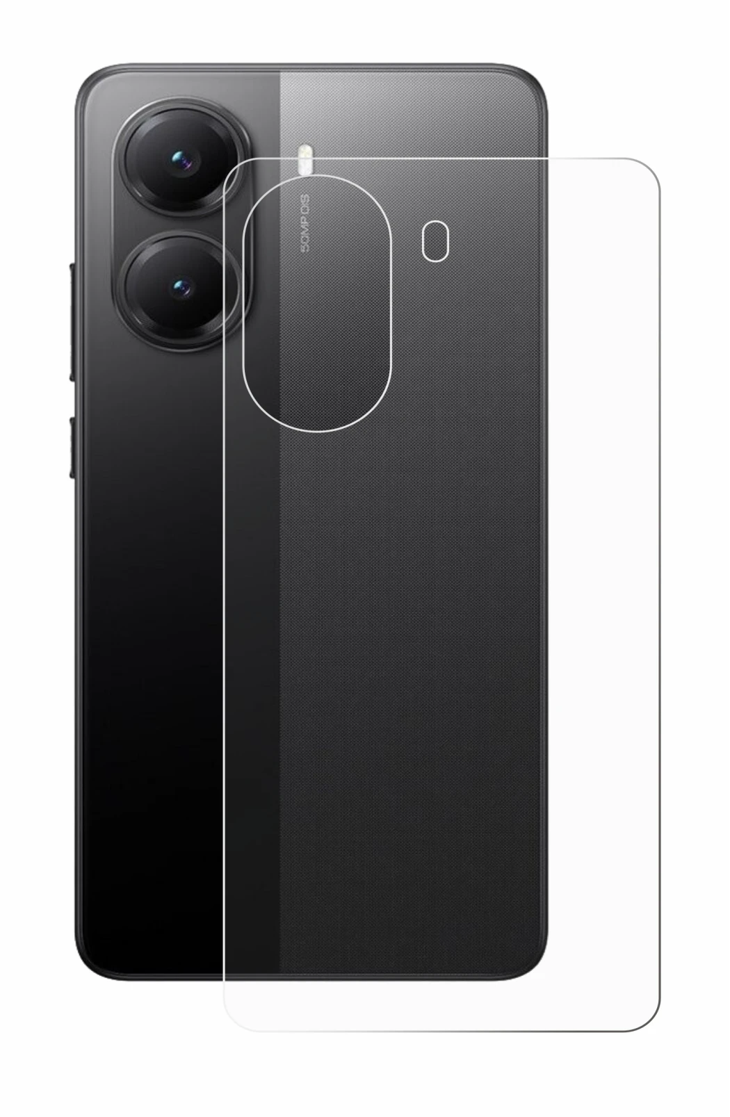 Image de l'appareil Xiaomi Poco X7 Pro (Arrière) avec une grande variété de protections d'écran.