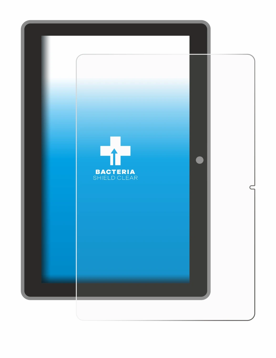 Image de l'appareil Lenovo Tab TB311 XU avec une grande variété de protections d'écran.