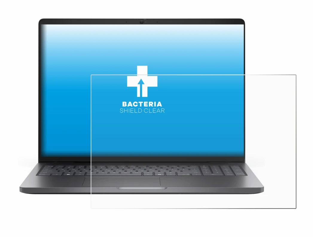 Image de l'appareil Dell Pro 16 PC16250 avec une grande variété de protections d'écran.