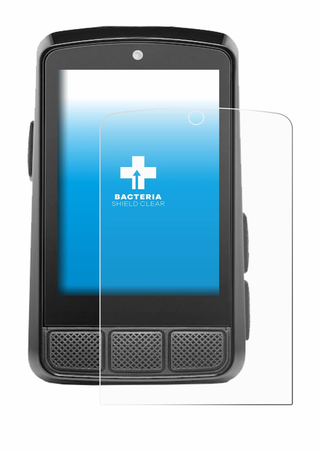 Image de l'appareil Wahoo Elemnt Bolt 3 avec une grande variété de protections d'écran.