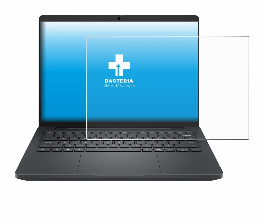 Image de l'appareil Dell Pro Max 14 avec une grande variété de protections d'écran.