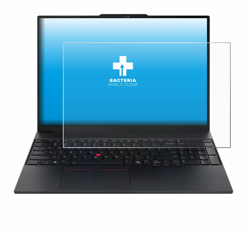 Image de l'appareil Lenovo ThinkPad E16 Gen 3 avec une grande variété de protections d'écran.