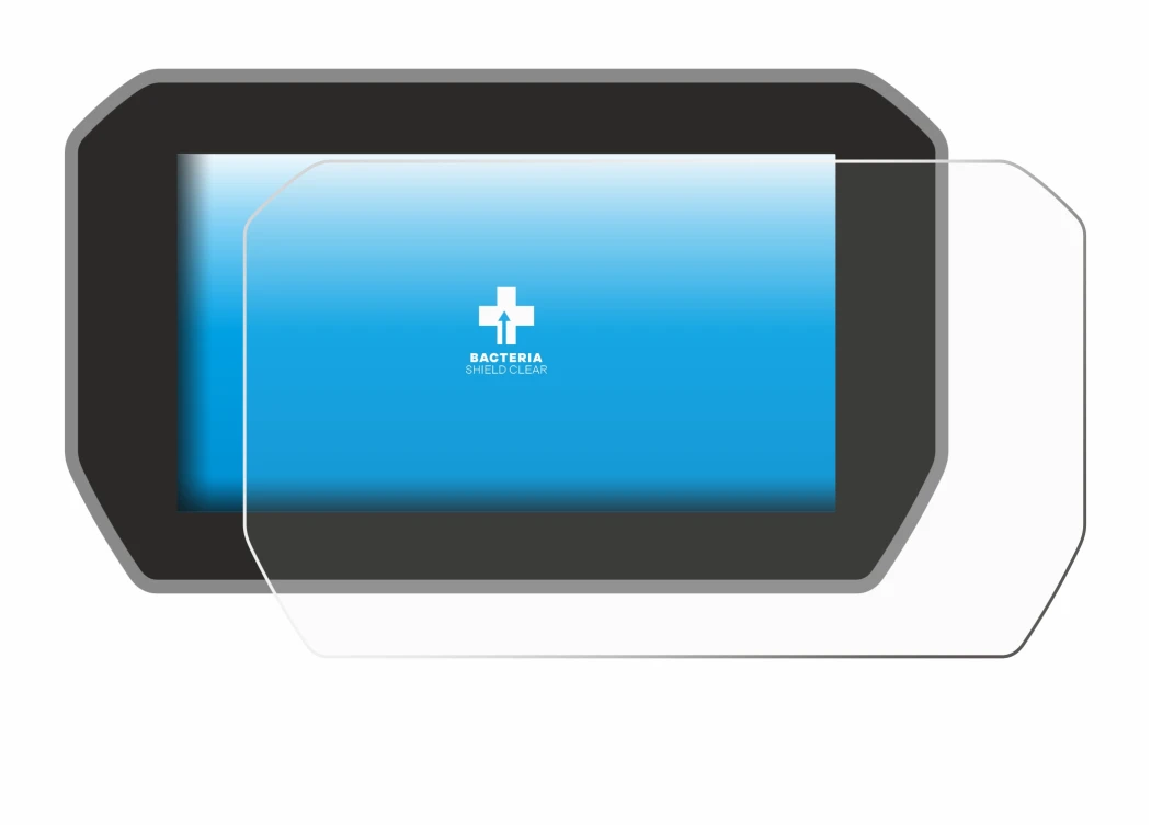 Image de l'appareil Ducati V4 Rally (2024) avec une grande variété de protections d'écran.