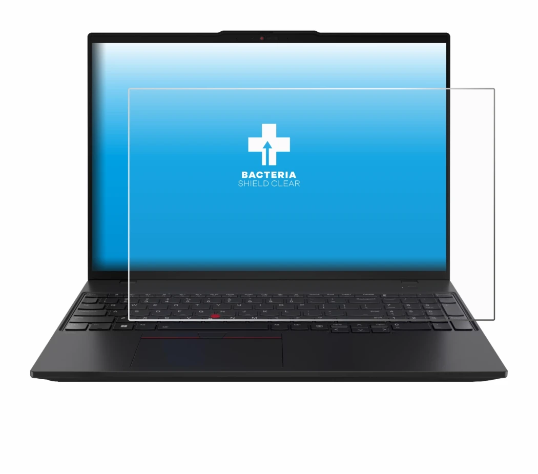 Image de l'appareil Lenovo ThinkPad L16 Gen 2 avec une grande variété de protections d'écran.