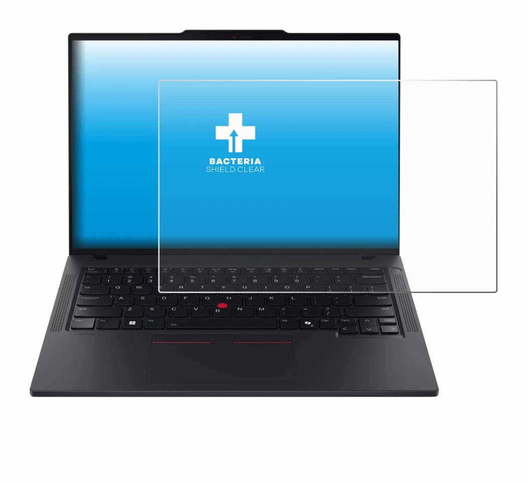 Image de l'appareil Lenovo ThinkPad T14 Gen 6 avec une grande variété de protections d'écran.