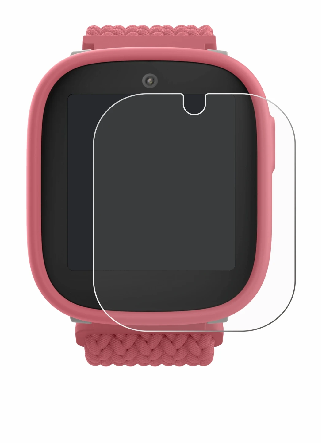 Image de l'appareil Xplora X6 Play 2025 (2ème génération) avec une grande variété de protections d'écran.