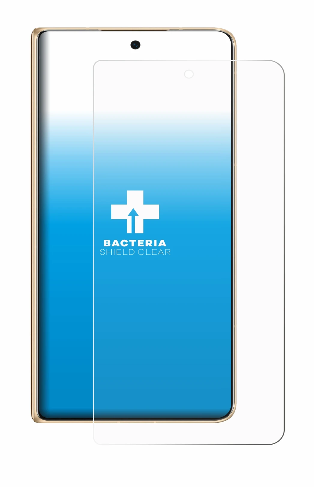 Image de l'appareil Honor Magic V5 avec une grande variété de protections d'écran.