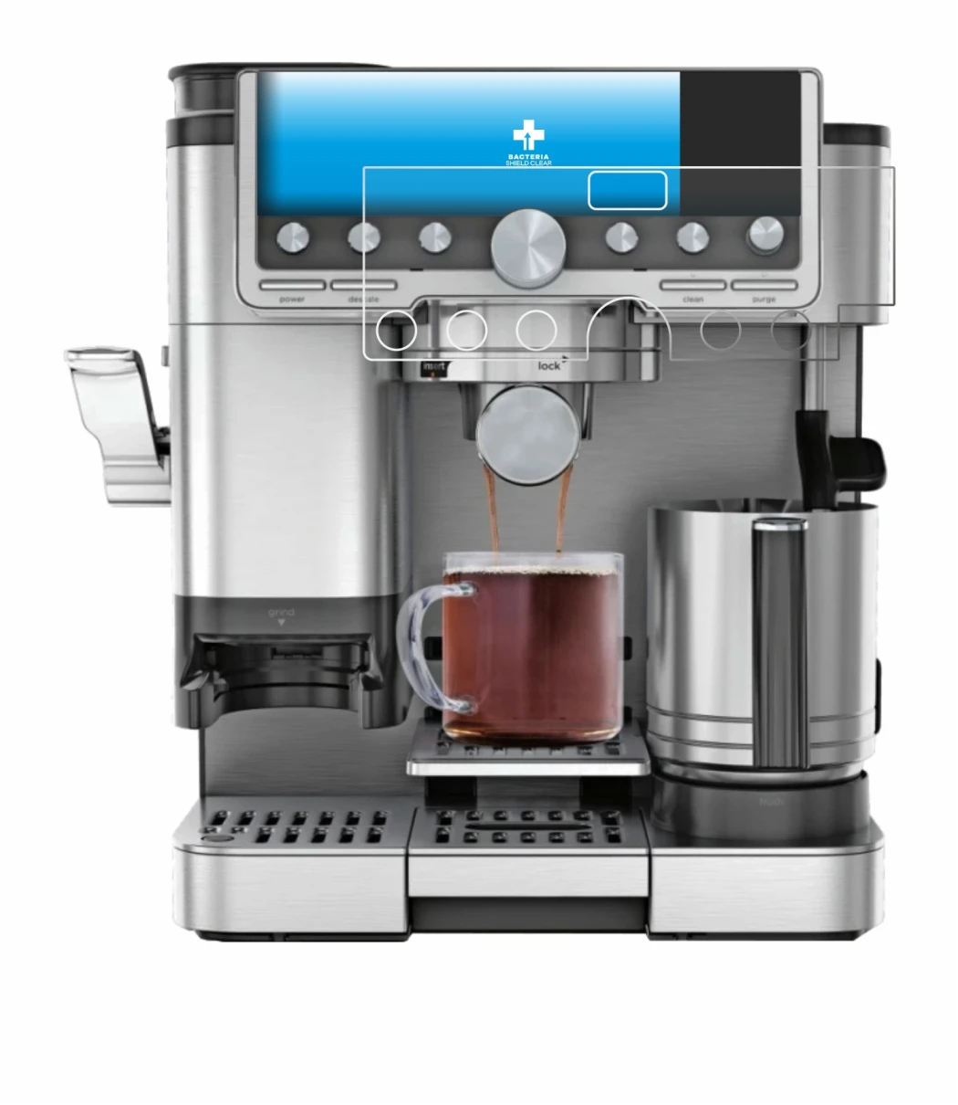 Image de l'appareil Ninja Luxe Cafe Pro ES701EU avec une grande variété de protections d'écran.