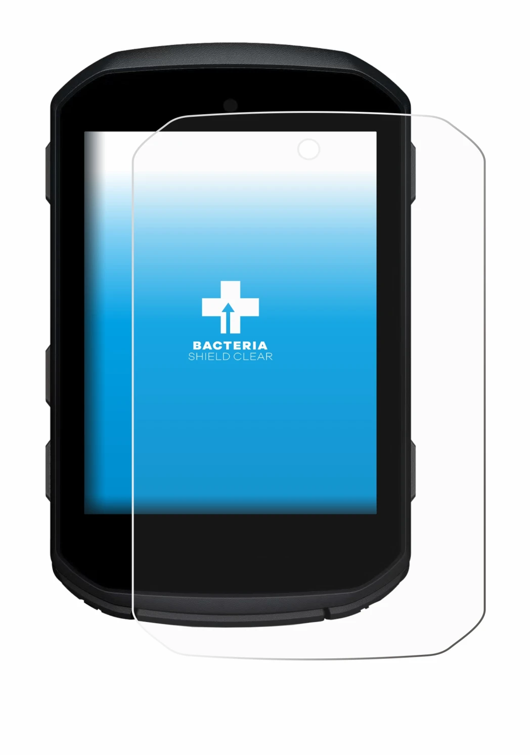 Image de l'appareil Garmin Edge 550 avec une grande variété de protections d'écran.