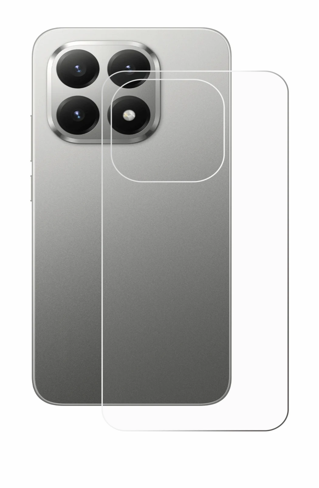 Image de l'appareil Xiaomi 15T (Arrière) avec une grande variété de protections d'écran.