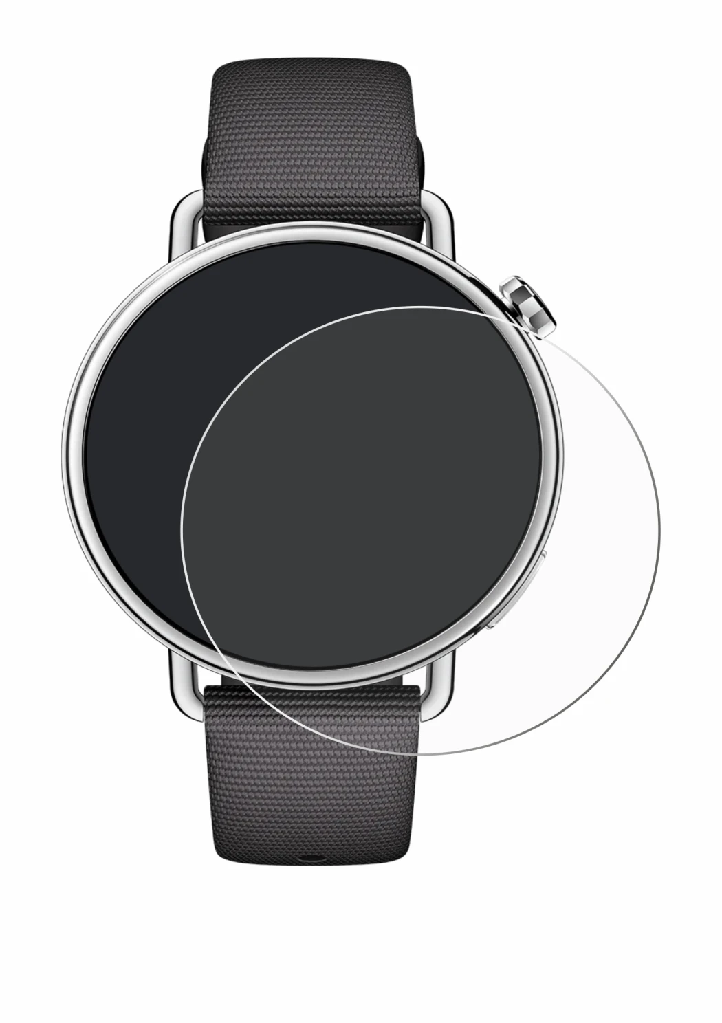 Image de l'appareil Xiaomi Watch S4 (41 mm) avec une grande variété de protections d'écran.