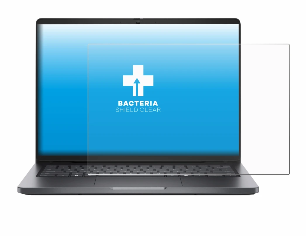 Image de l'appareil Dell Pro 14 PC14250 avec une grande variété de protections d'écran.