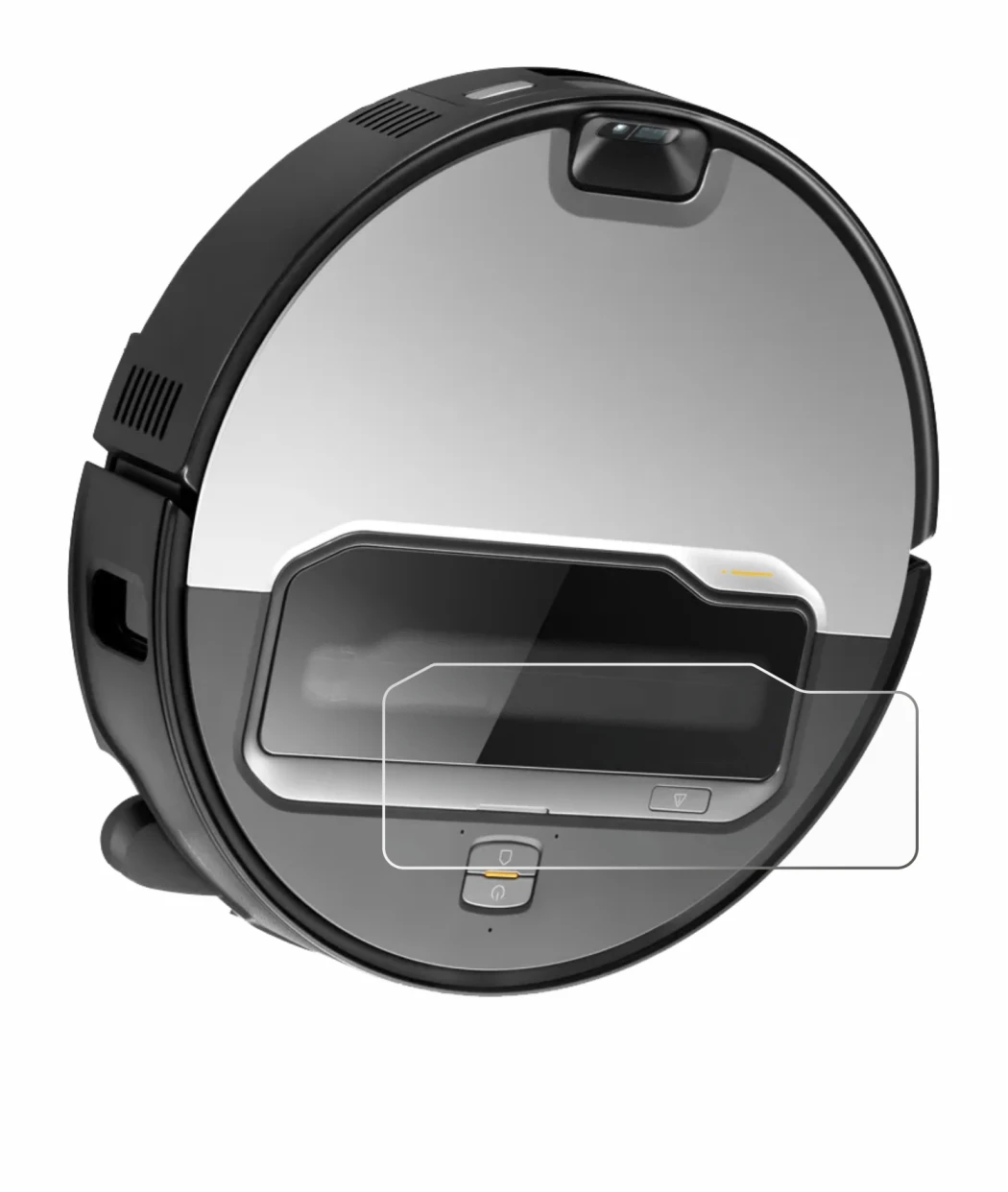 Image de l'appareil Roborock Saros Z70 avec une grande variété de protections d'écran.