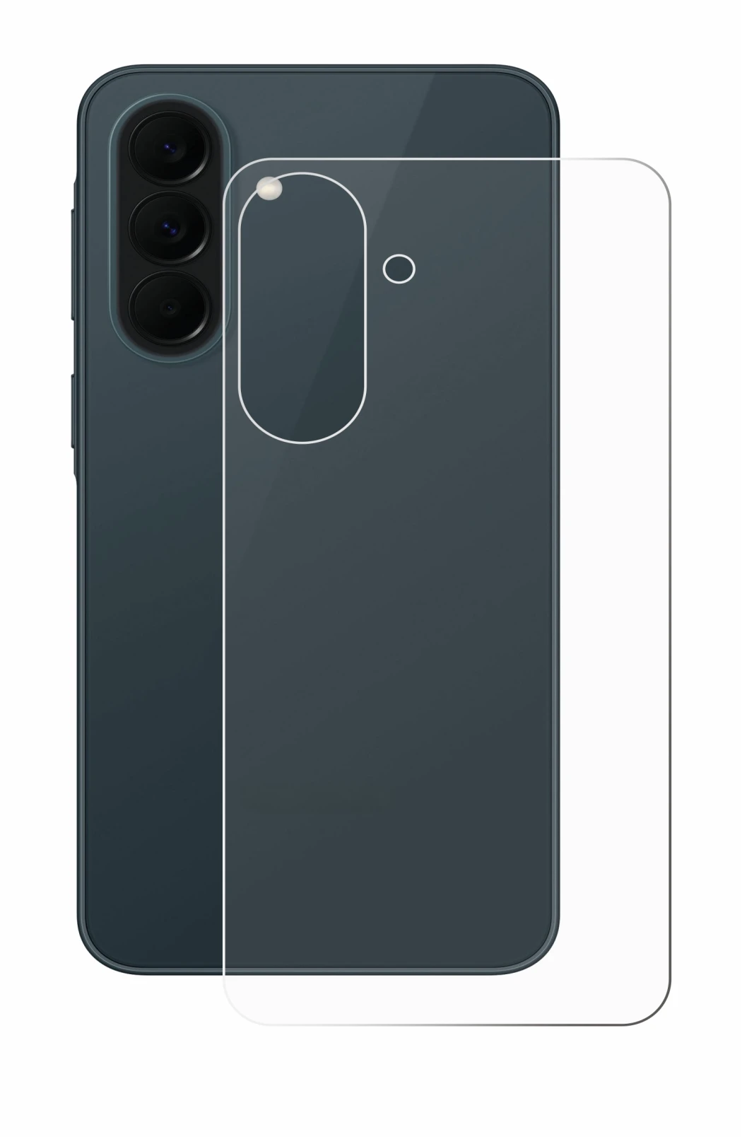 Image de l'appareil Samsung Galaxy A37 5G (Arrière) avec une grande variété de protections d'écran.
