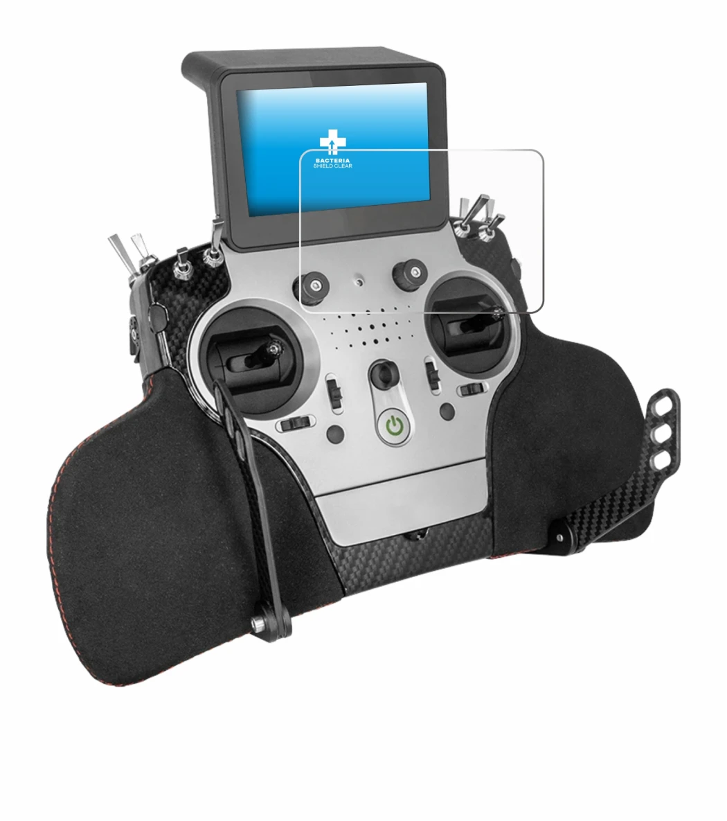 Image de l'appareil PowerBox Systems Core avec une grande variété de protections d'écran.