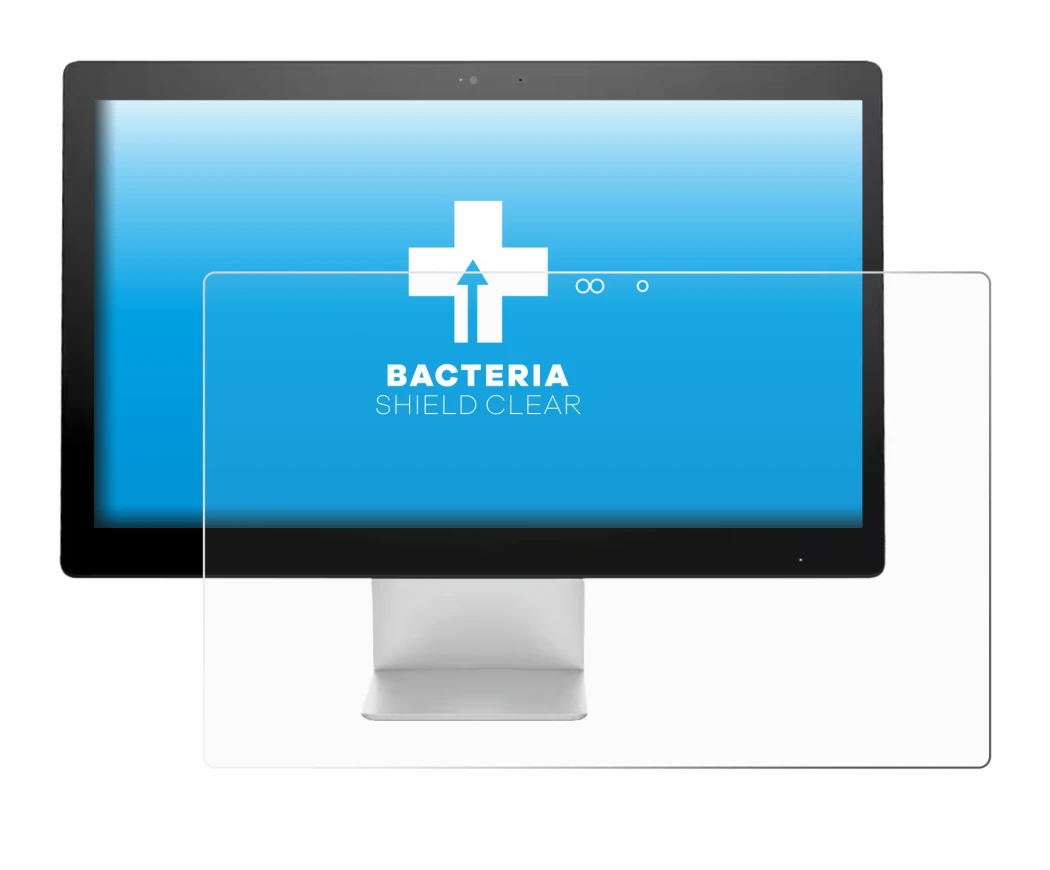 Image de l'appareil HP Pavilion All-In-One PC 23-q105nf avec une grande variété de protections d'écran.