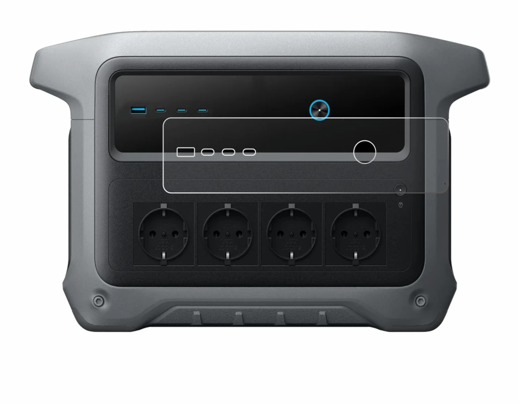 Image de l'appareil Anker SOLIX C1000 Gen 2 avec une grande variété de protections d'écran.