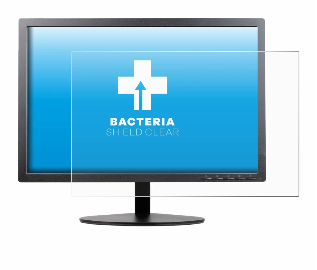 Image de l'appareil Lenovo ThinkVision T2054p avec une grande variété de protections d'écran.