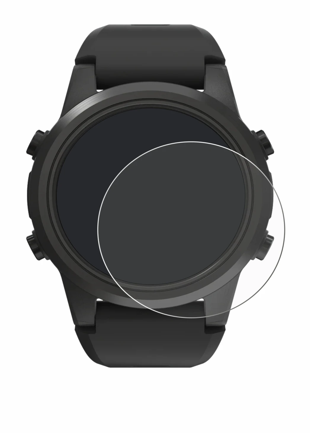 Image de l'appareil Shearwater TERN TX avec une grande variété de protections d'écran.