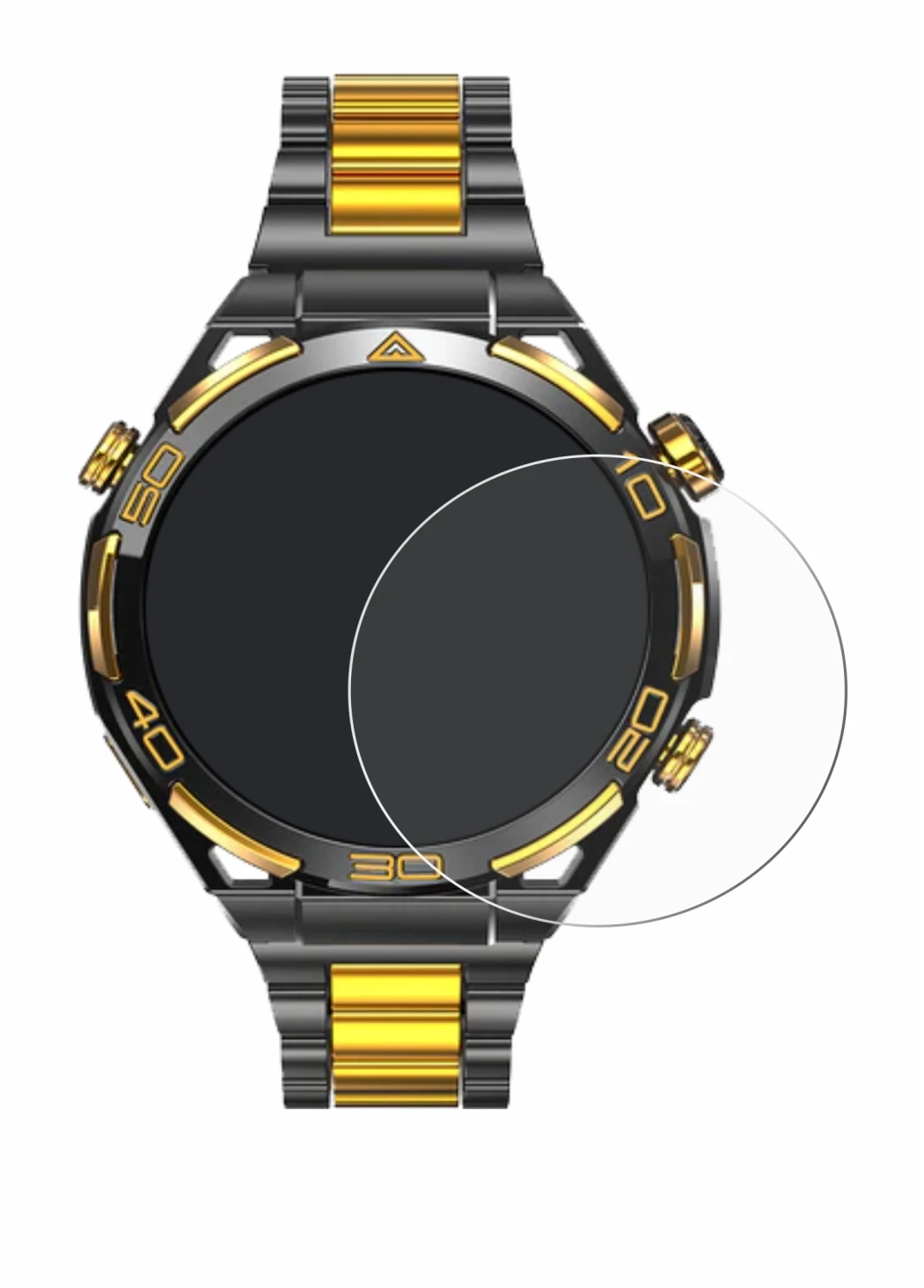 Image de l'appareil Blackview W90 Pro avec une grande variété de protections d'écran.