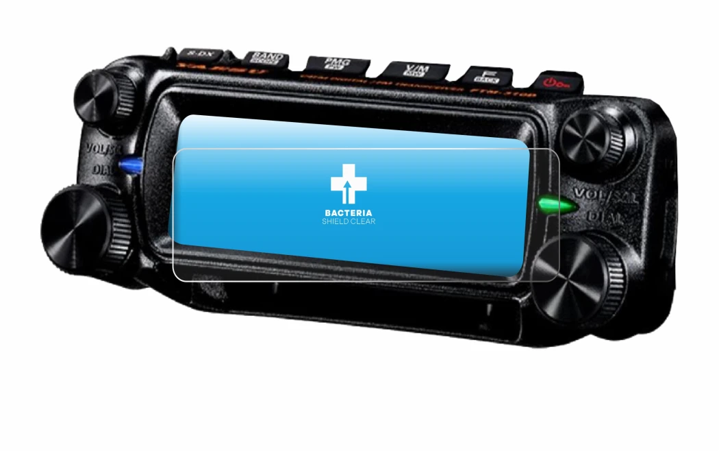 Image de l'appareil Yaesu FTM-310 avec une grande variété de protections d'écran.