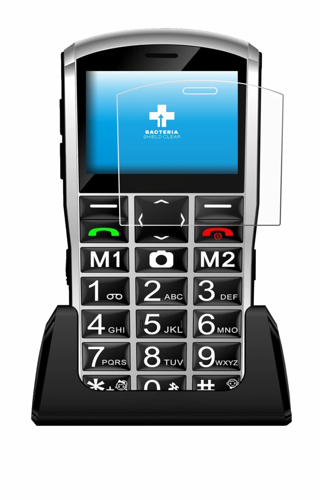 Image de l'appareil Artfone A400 Pro 4G avec une grande variété de protections d'écran.