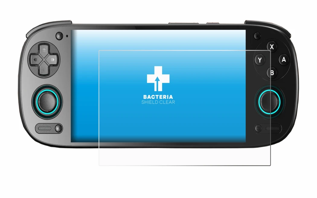 Image de l'appareil Retroid Pocket 5 avec une grande variété de protections d'écran.