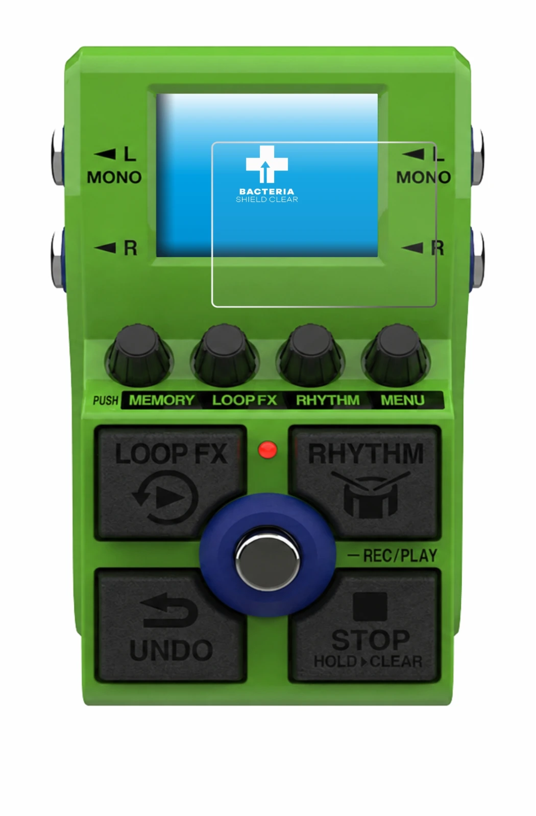 Image de l'appareil Zoom MS-90LP Plus avec une grande variété de protections d'écran.