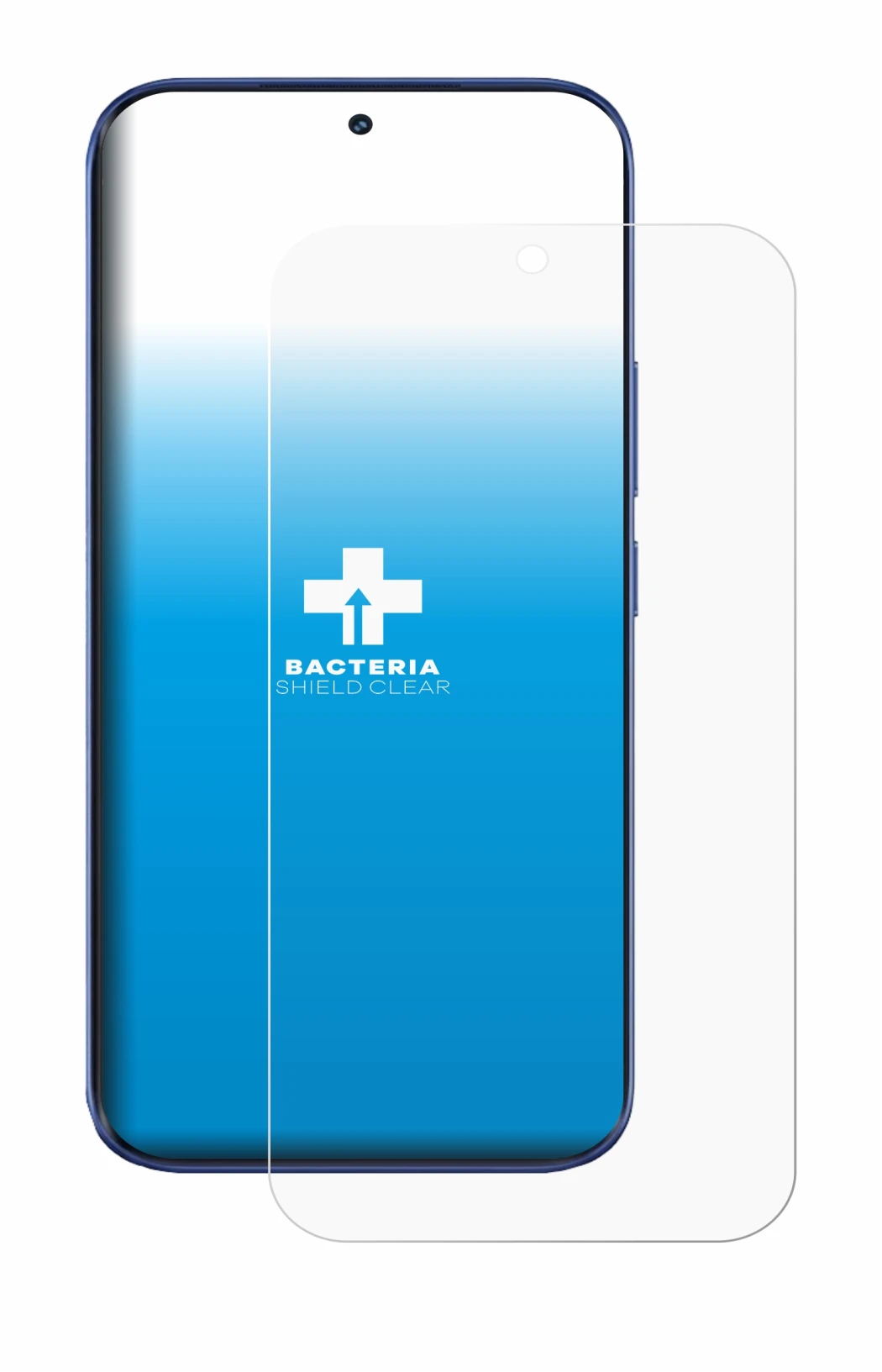 Image de l'appareil Tecno Camon Slim avec une grande variété de protections d'écran.