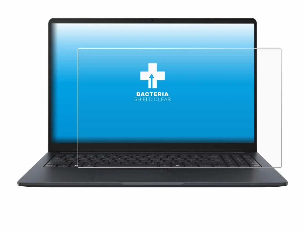 Image de l'appareil ASUS ExpertBook B1 B1503 avec une grande variété de protections d'écran.