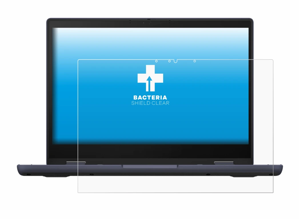 Image de l'appareil ASUS ExpertBook BR1402 avec une grande variété de protections d'écran.