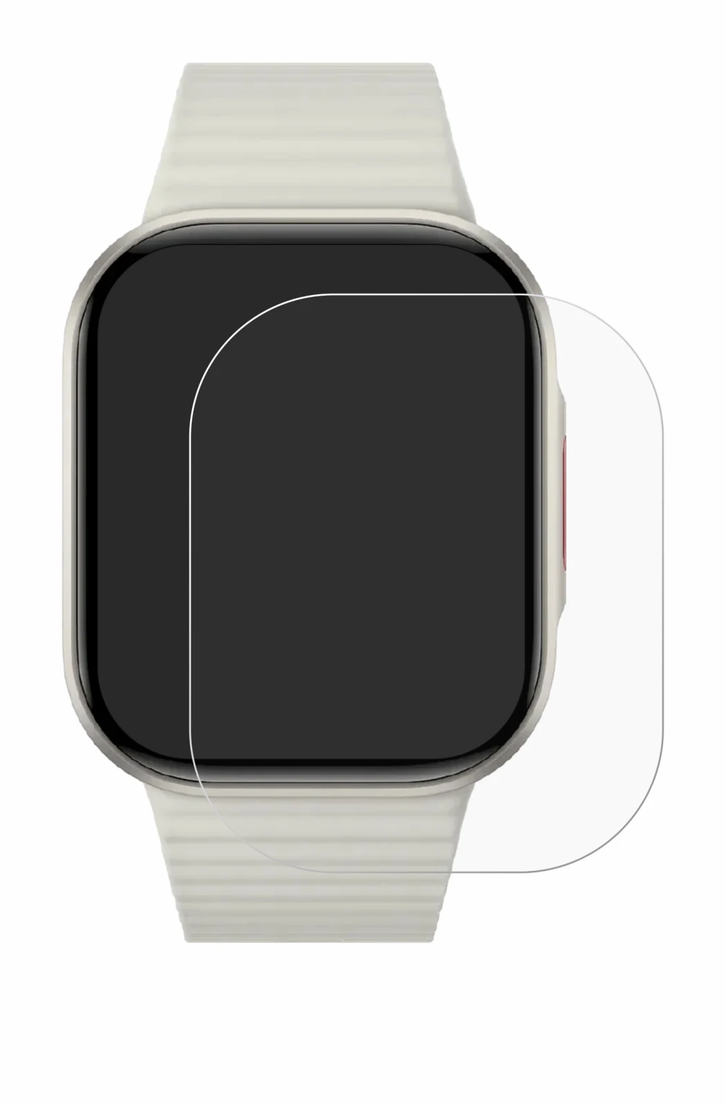 Image de l'appareil Xiaomi Redmi Watch 6 Lite avec une grande variété de protections d'écran.