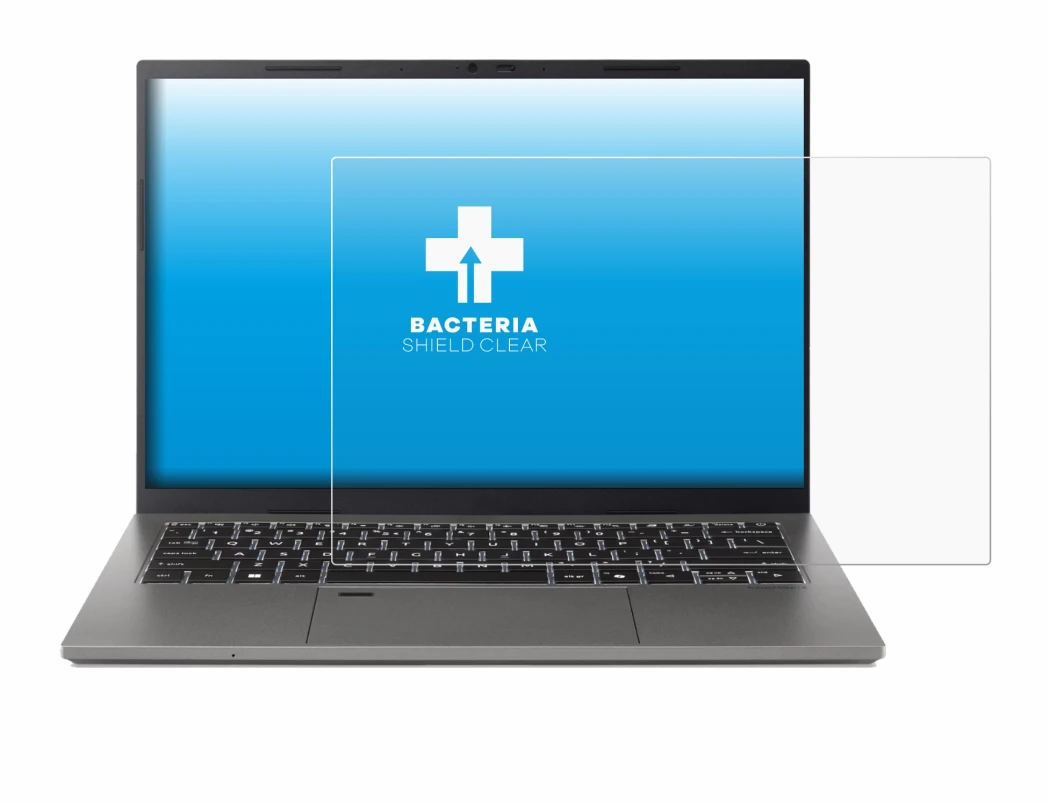Image de l'appareil Acer TravelMate X2 14 avec une grande variété de protections d'écran.